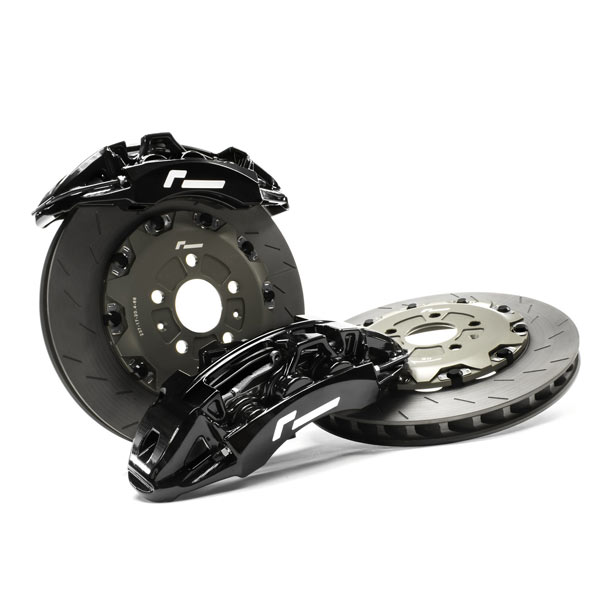 Stage 2 Evo Big Brake Kit 345mm 4 Pot / A5 Platform / BLACK VWR652003-BLK